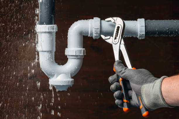 Professional Drain Cleaning technician working in Modena, NY